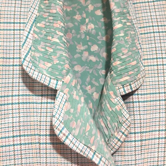 VINTAGE ADOLFO NEW YORK NEIMAN MARCUS PLAID BLAZERS SIZE S - Picture 8 of 10